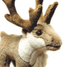 Reindeer soft toy