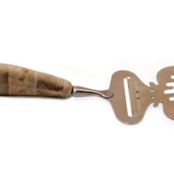 Moose cheese slicer with butter knife