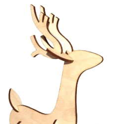 Reindeer figure 7 pieces