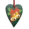 Hand painted Christmas pendant bells