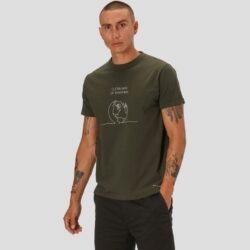 Earth Organic T-shirt Grön