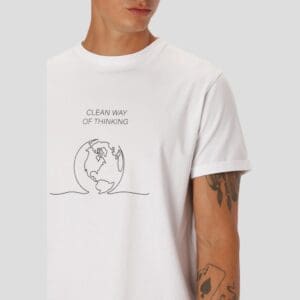 Earth Organic T-shirt White