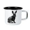 Nordic Enamel Mug The Hare