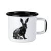 Nordic Enamel Mug The Hare