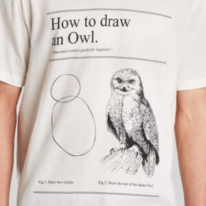 T-shirt Stockholm How to Draw an Owl