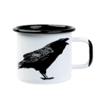 Nordic Enamel Mug The Raven