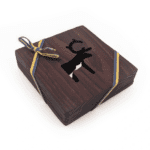 4-pack Reindeer coaster