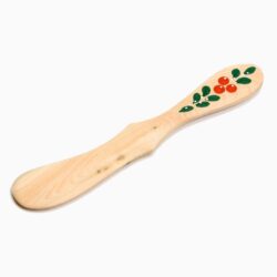 Hand painted Lingon butterknife