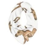 Moose Baby Bib OEKO-TEX