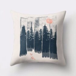 Forest Fox Cushion Cover