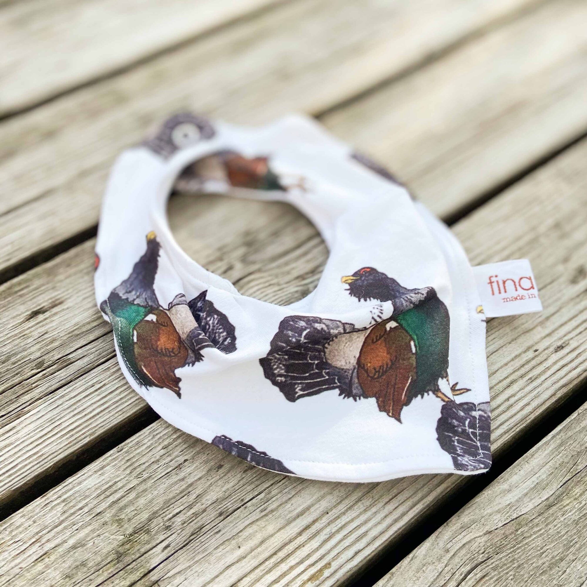 Capercaillie Baby Bib OEKO-TEX