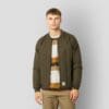 Lumber recycled jacket army