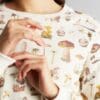 Sweatshirt Ystad Raglan Mushrooms - Bild 3