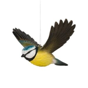 DecoBird Flying Blue Tit