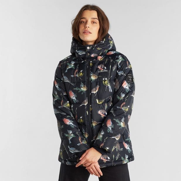 Puffer Jacket Boden Autumn Birds Black - Bild 5