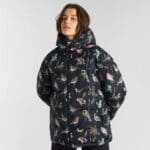 Puffer Jacket Boden Autumn Birds Black