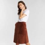Skirt Haga Corduroy Brown
