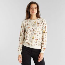 Sweatshirt Ystad Raglan Mushrooms