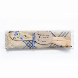 Gift set: Viola butterknife and cloth