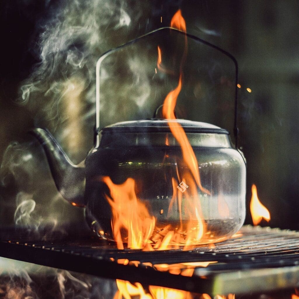 Coffee pot in stainless steel 4L - Image 3
