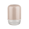 Capsule Vase Clear/Beige