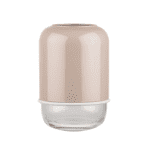 Capsule Vase Clear/Beige