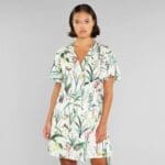 Wrap Dress Kungshamn Flower Field
