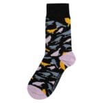 Strumpor Sigtuna Birds Black
