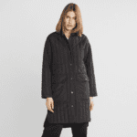 Quilted Coat Edet Black