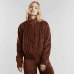 Padded Jacket Ljungby Corduroy Brown