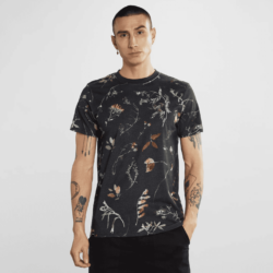 T-shirt Stockholm Night Florals Black