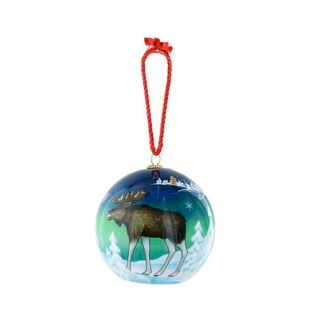 Moose Christmas tree pendant