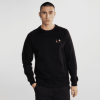 Sweatshirt Malmoe Camping Fire Black