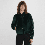 Padded Jacket Ljungby Corduroy Dark Green
