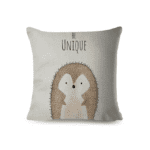 Unique Hedgehog kids cushion cover 