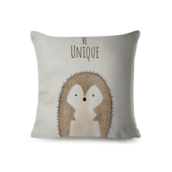 Unique Hedgehog kids cushion cover
