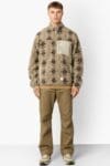 Hugh Fleece Inka Jacket Off White - Image 2