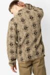 Hugh Fleece Inka Jacket Off White - Image 4