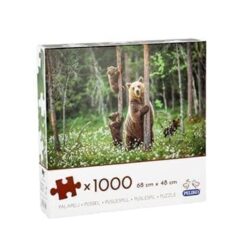 Bear family puzzle 1000 pieces