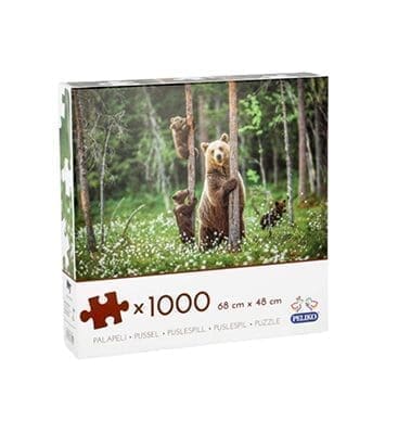 Bear family puzzle 1000 pieces