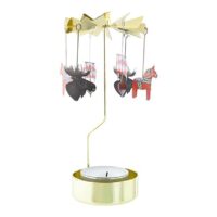 Gold Color candle carousel