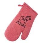 ECO oven glove in red