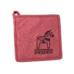 ECO pot holder in red