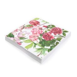 Pink Flower Napkins