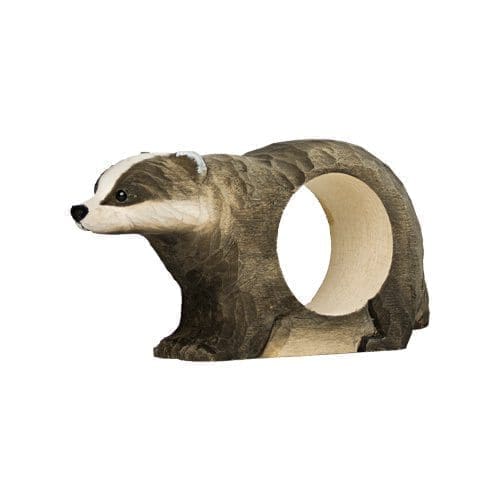 Napkin Ring Badger