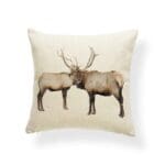 Winter Reindeer Cushion Cover