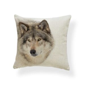 Winter Wolf Cushion Cover