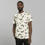 T-shirt Stockholm Butterfly Oat White