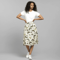 Skirt Klippan Butterfly Oat White