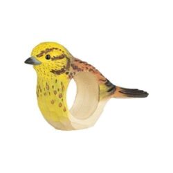 Napkin Ring Yellowhammer